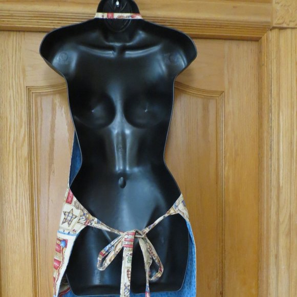 Patriotic Bear 2 in 1 Reversible Apron - Picture 9 of 12